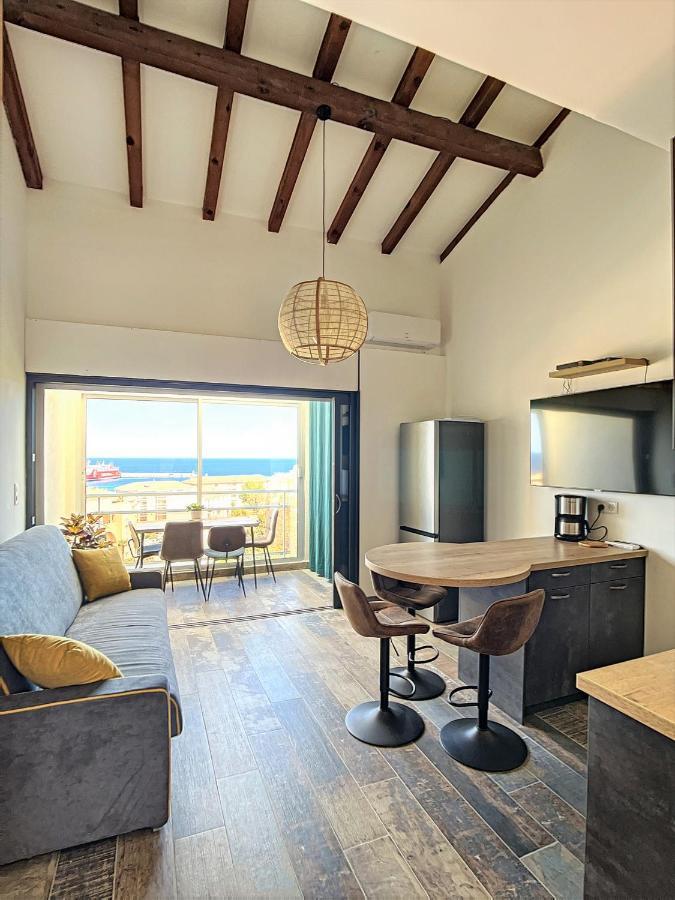 LʼÎle-Rousse Tres Beau Duplex Vue Panoramique Mer, Proche Plage מראה חיצוני תמונה